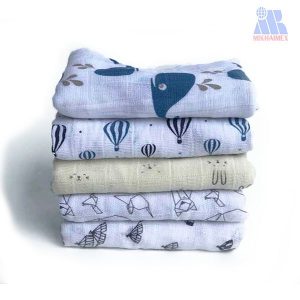 Printed Diaper Towels