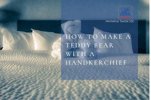 How to Make a Teddy Bear Out of a Hand Towel