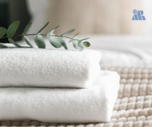 Standard cotton towels for hotels