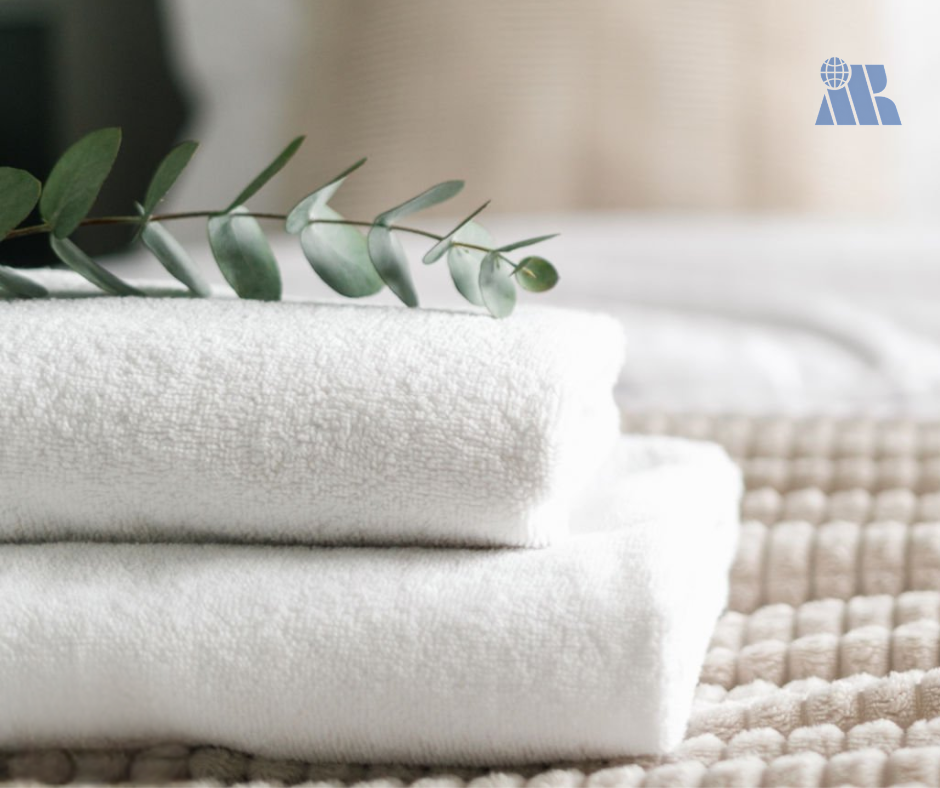 Standard cotton towels for hotels