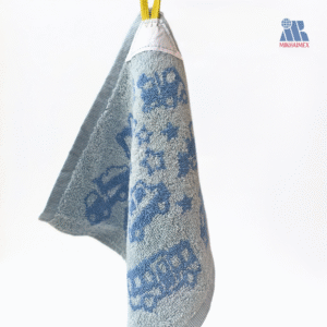 Hand Towel With Hanging Loop – Toy Pattern