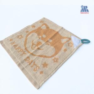 Shiba Pattern Hanging Hand Towel