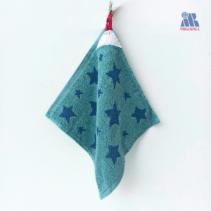 Star Pattern Hanging Hand Towel