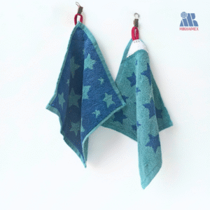 Star Pattern Hanging Hand Towel