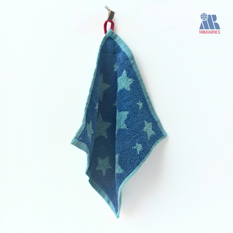 Star Pattern Hanging Hand Towel Star Pattern Hanging Hand Towel