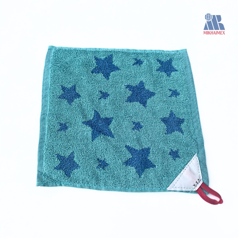 Star Pattern Hanging Hand Towel
