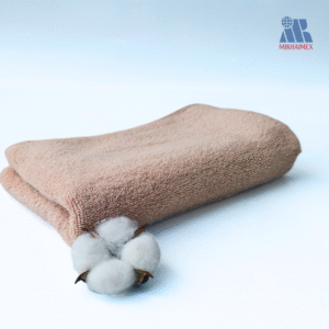 Orange Fluffy Cotton Towel