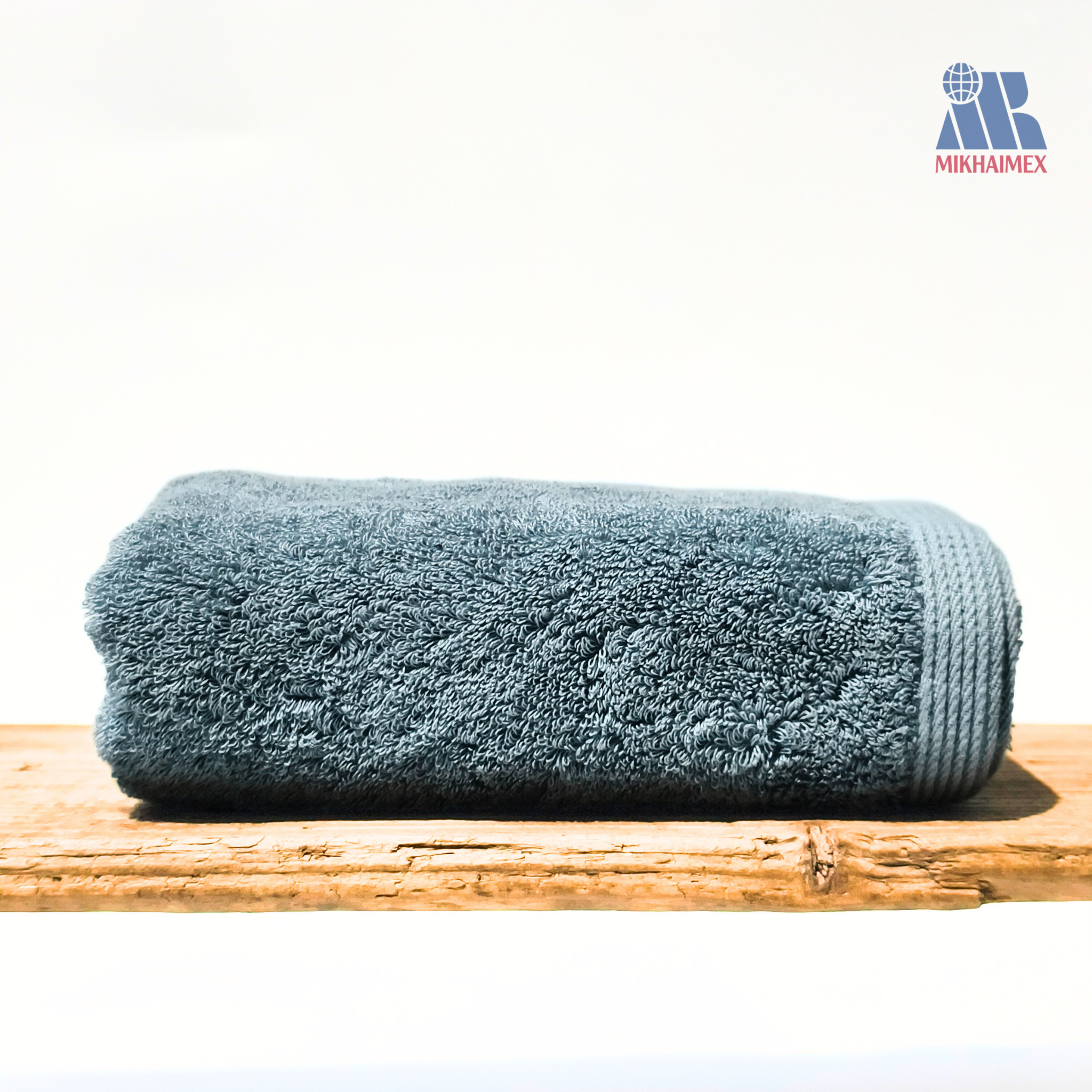 Gray Sports Cotton Towel