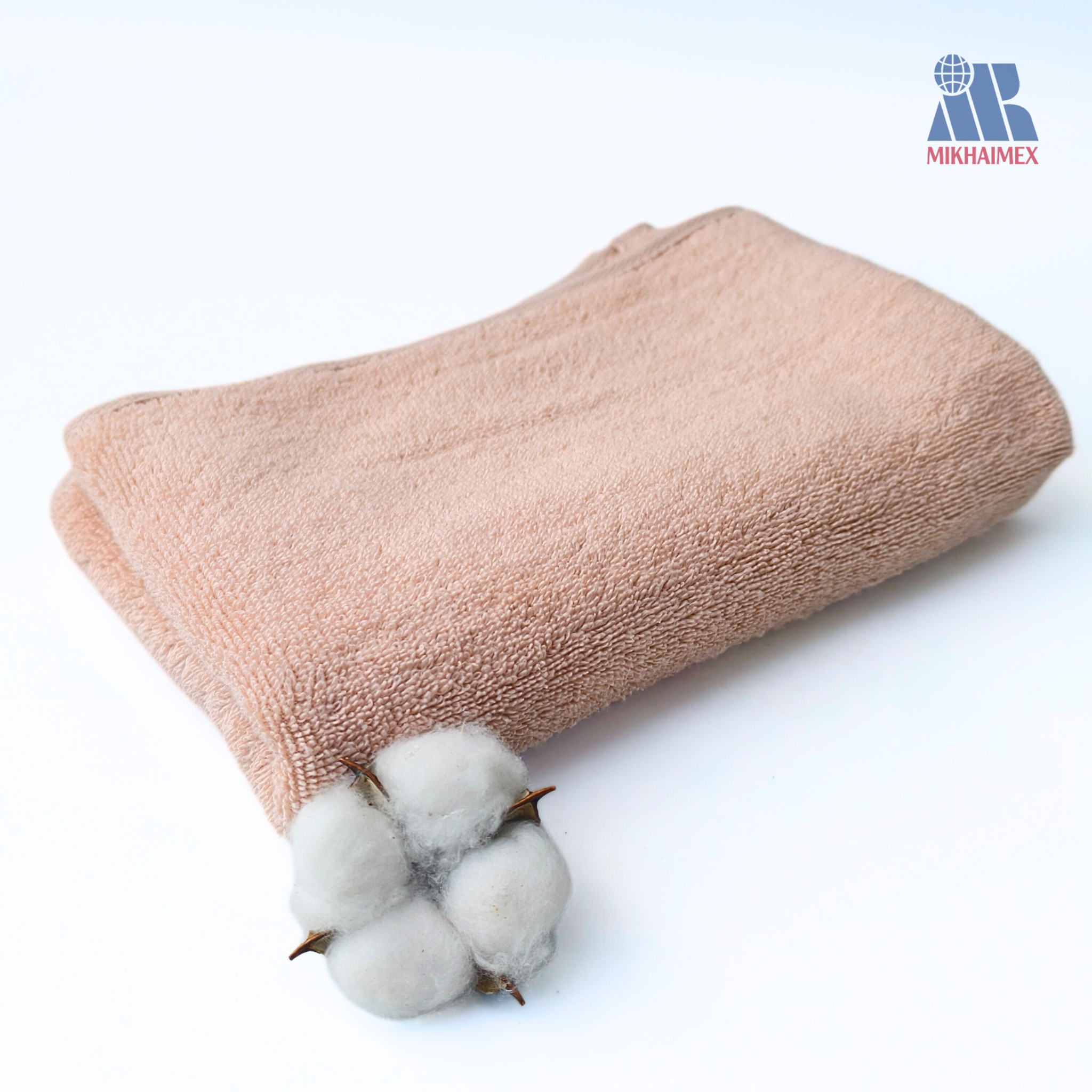 Orange Fluffy Cotton Towel