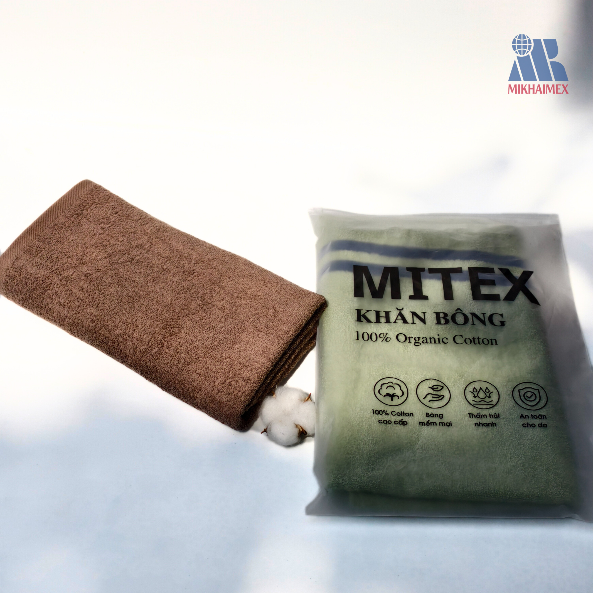 Brown Polo Cotton Towel Brown Polo Cotton Towel