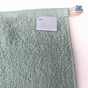 Plain Color Hand Towel With Hanging Loop