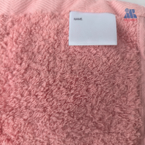 Plain Color Hand Towel With Hanging Loop