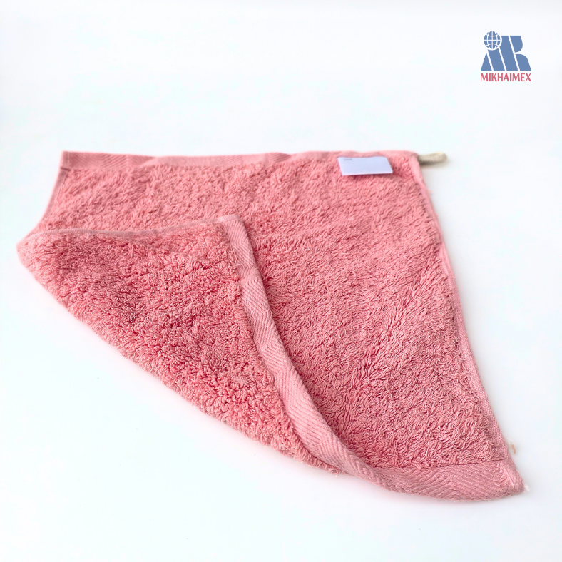 Plain Color Hand Towel With Hanging Loop Plain Color Hand Towel With Hanging Loop