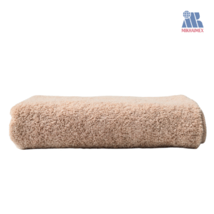 Beige Sports Cotton Towel