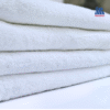 Set of 4 Hotel White Cotton Towels