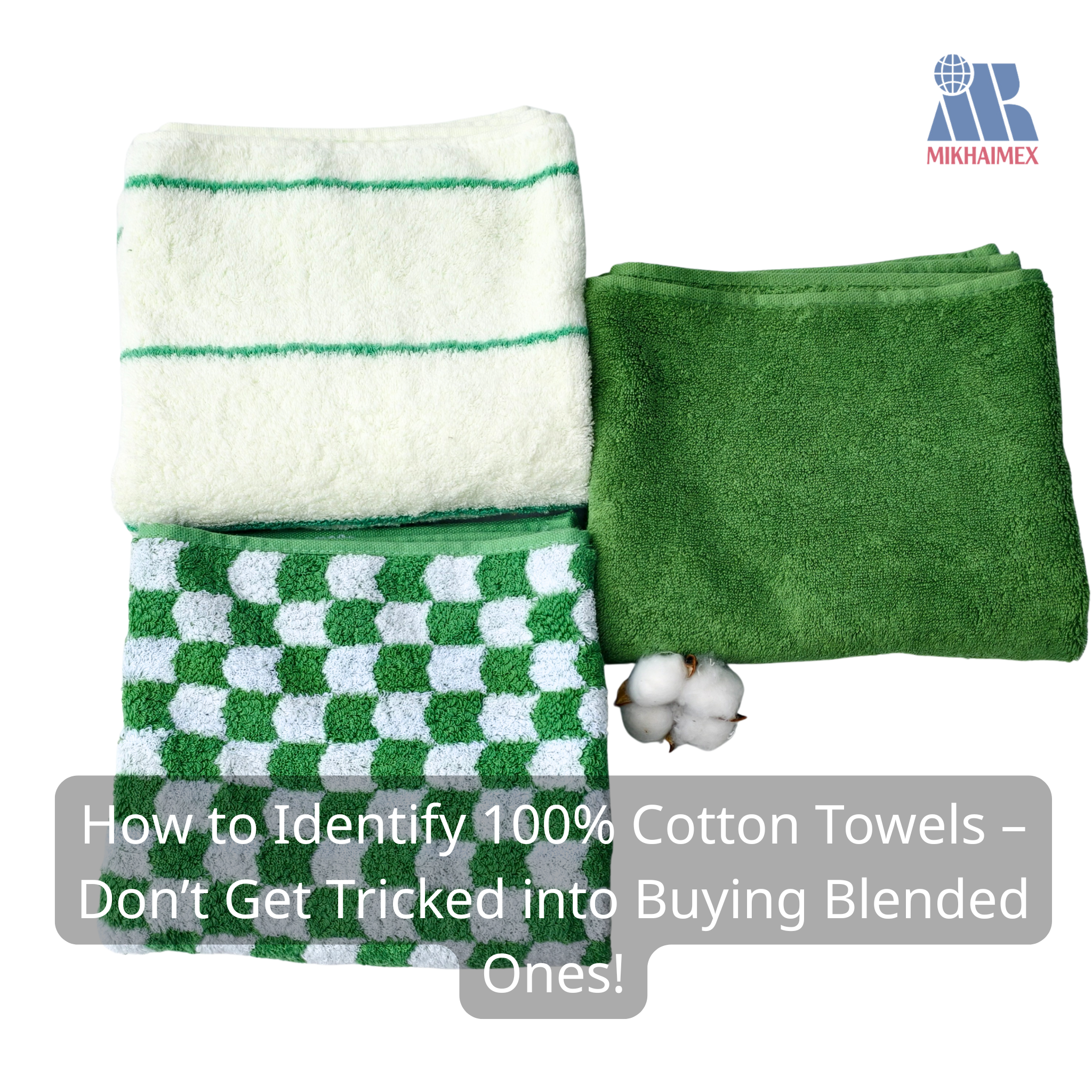 100% Cotton Towels