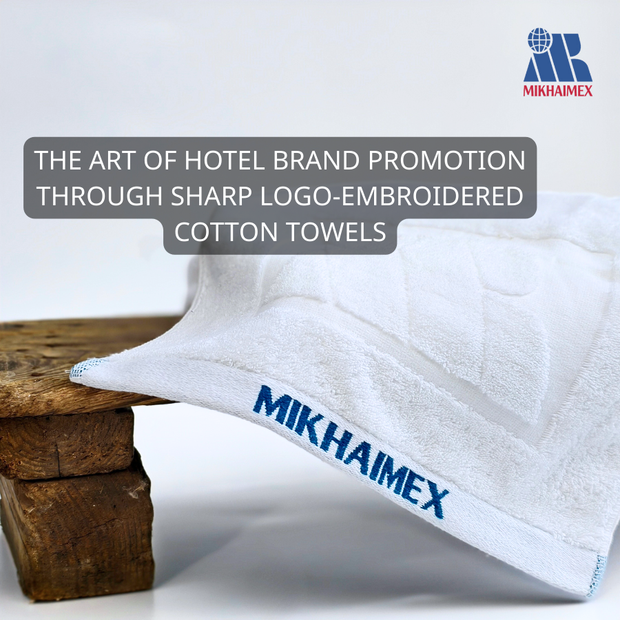 LOGO-EMBROIDERED COTTON TOWEL