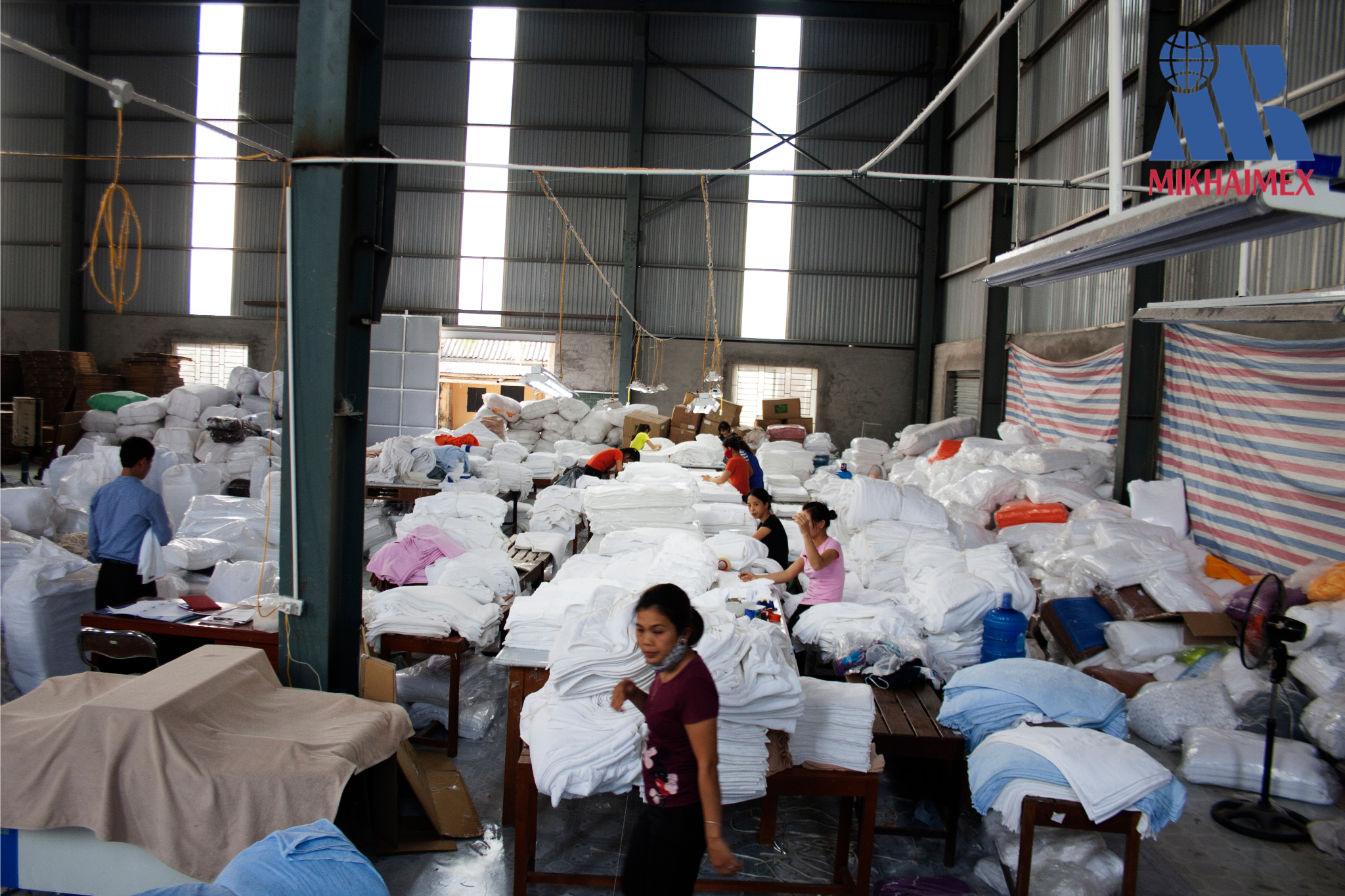 Cotton towel quality control