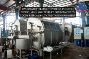wastewater treatment process in textile dyeing