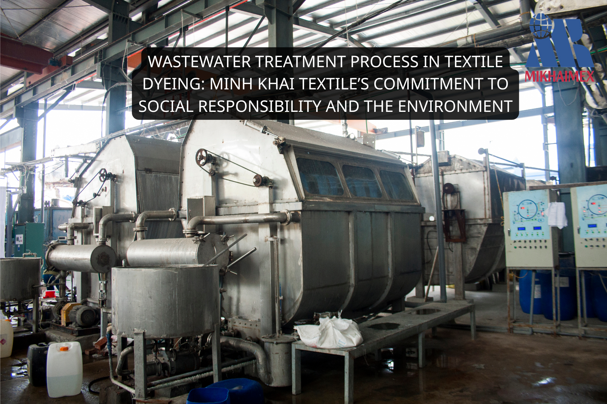 wastewater treatment process in textile dyeing