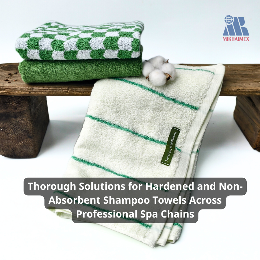 shampoo towel